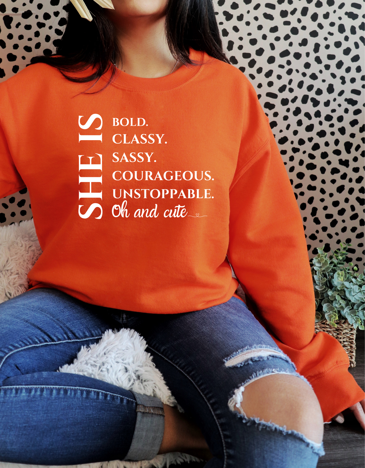 SHE IS SWEATSHIRT