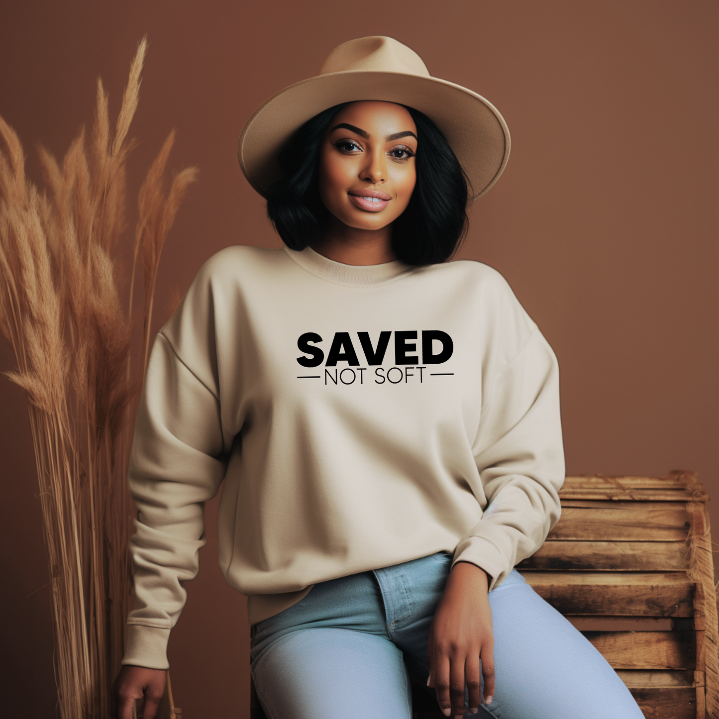 SAVED NOT SOFT SWEATSHIRT